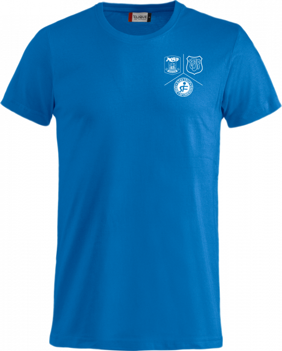 Clique - Agf-Viby If-Stavtrup Bomulds T-Shirt Børn - Royal blå